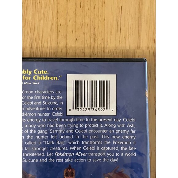 Pokémon 4Ever 2002 DVD Animation Adventure Ash New Sealed Buy 2 Get 1 Free - Picture 4 of 4